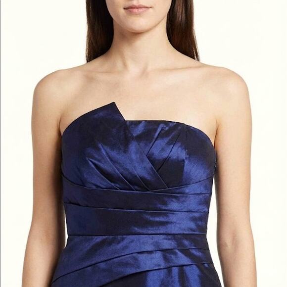 Max And Cleo Strapless Cocktail Dress Sapphire Blue Evening Strapless Dress 6 - Picture 2 of 6